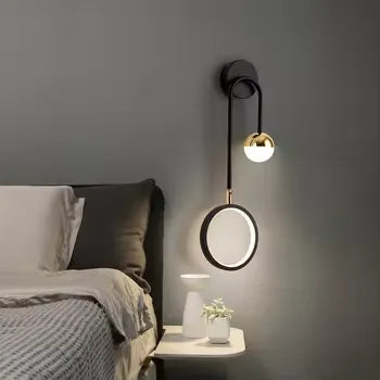 Modern Nordic Dual-Element LED Wall Light