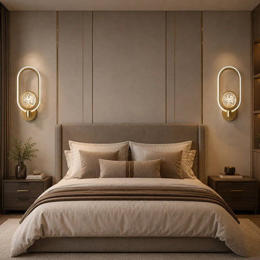 Luxury Crystal Ball Wall Light