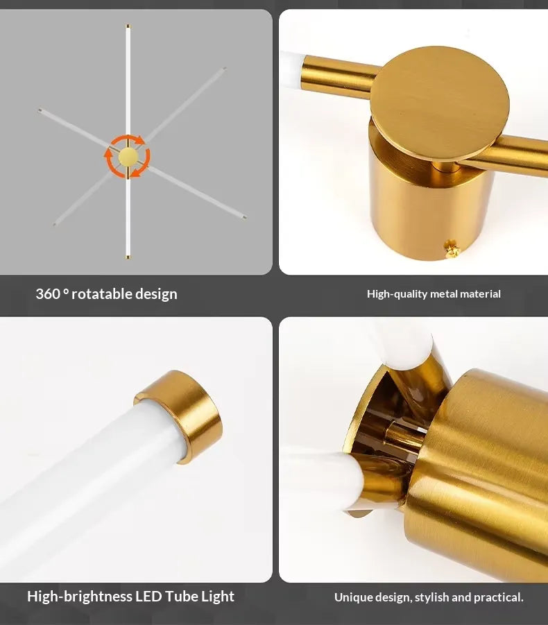 Minimalist Cylinder Linear LED Wall Lamp