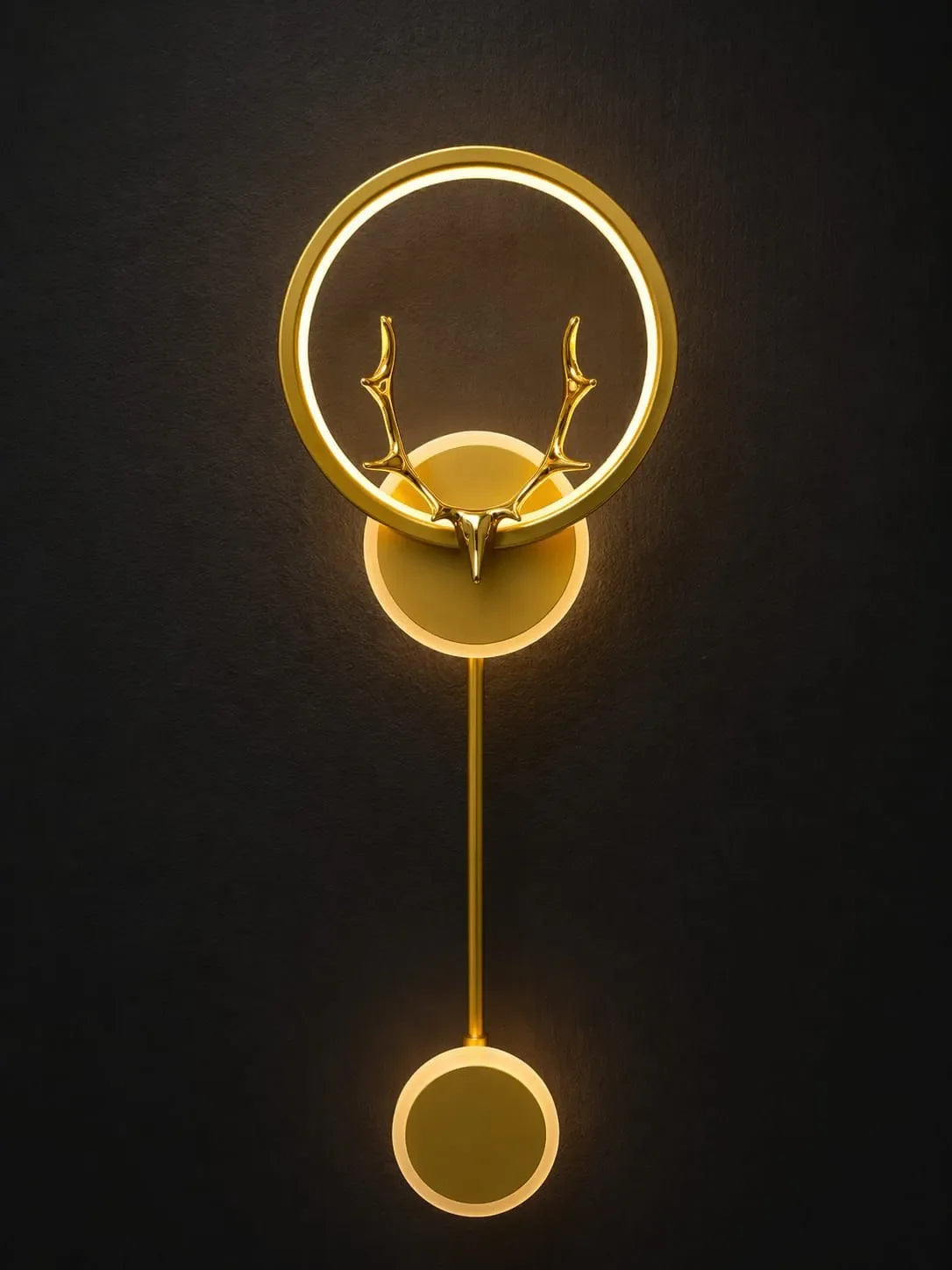 Majestic Stag Halo LED Wall Light