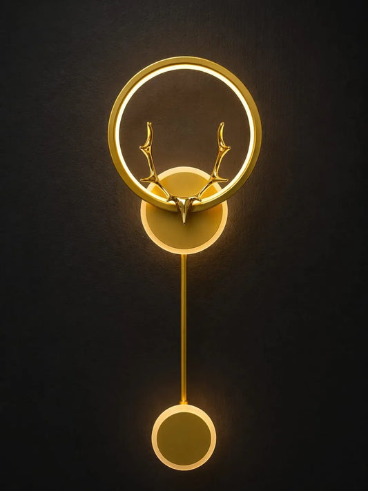 Majestic Stag Halo LED Wall Light
