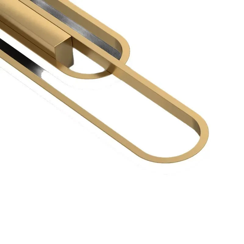 Nordic Dual-Loop Geometric LED Wall Light