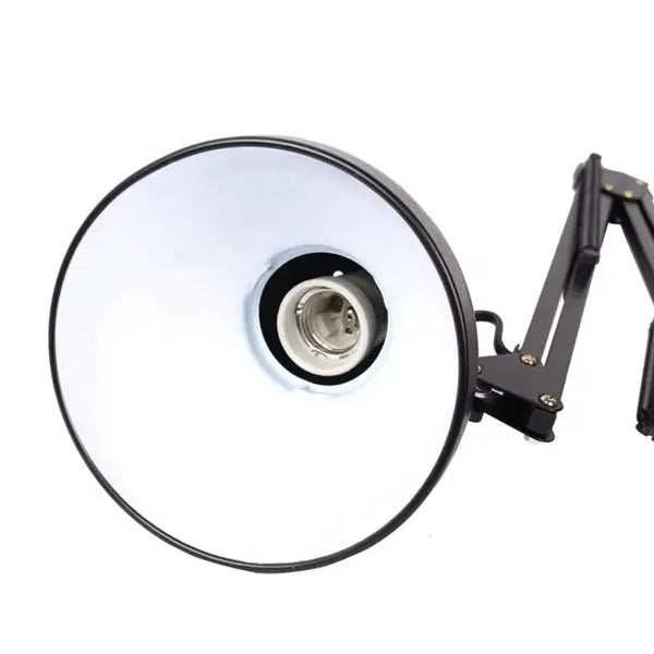 Adjustable Metal Study Desk Lamp (Bulb Not Included)
