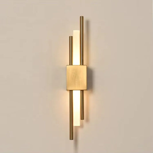 Nordic Triple-Bar Architectural LED Wall Light
