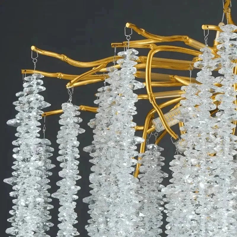 Luxury Dining Crystal LED Chandelier - Home Lights