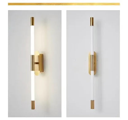 Nordic Linear LED Wall Sconce Minimalist Dual-Light