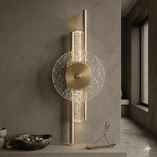 Aurora Ripple Acrylic LED Wall Light